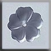 Glass Treasure 12006 5 Petal Flower Matte Sapphire